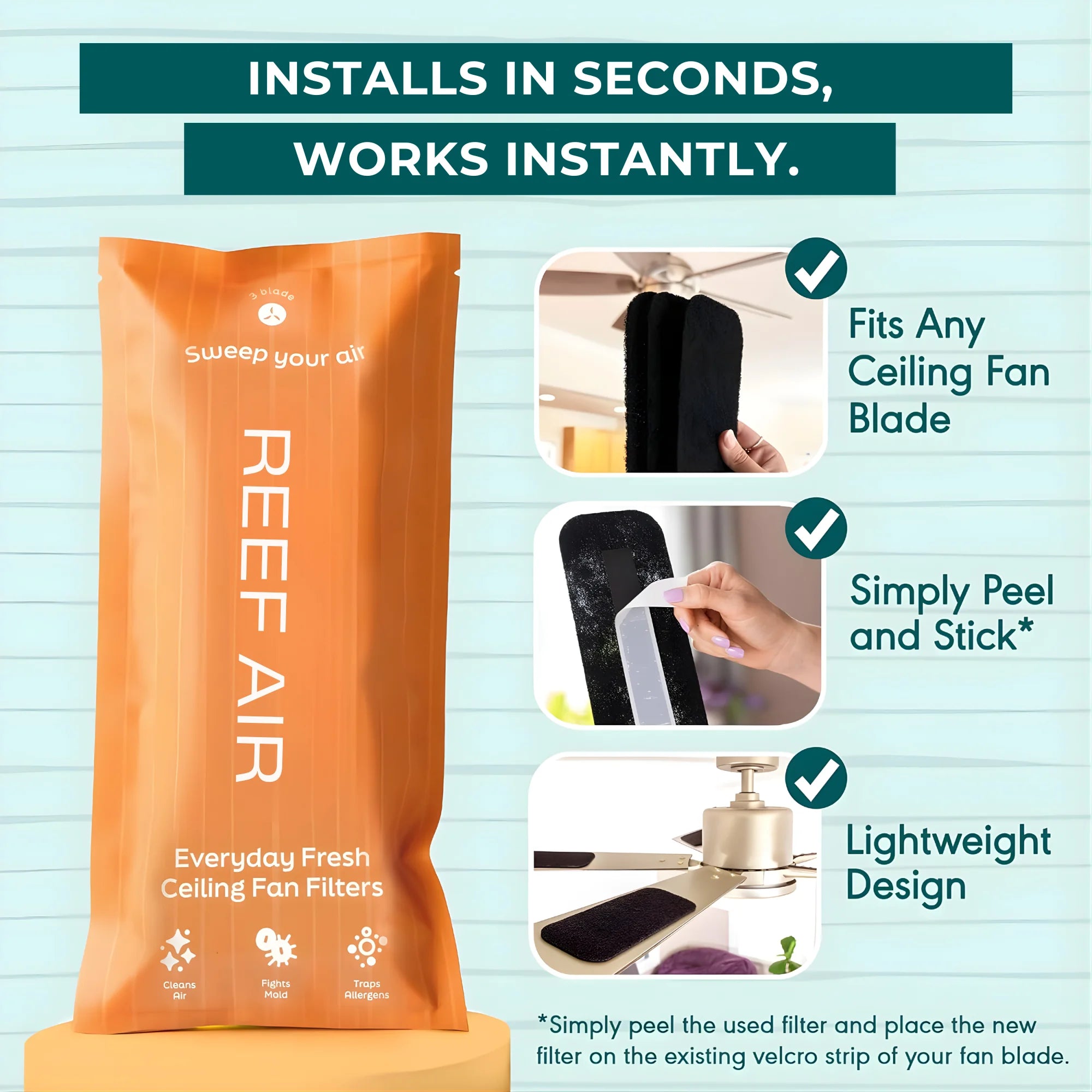 Essential Ceiling Fan Filters